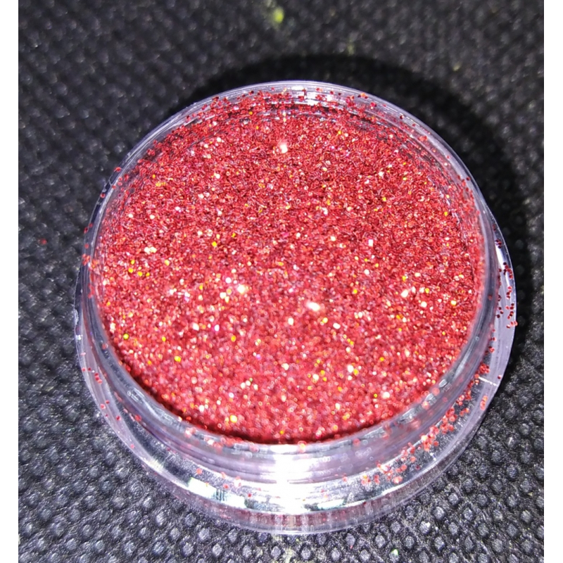 glitters santa red